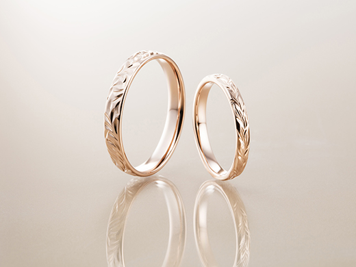 K14 BARREL TYPE_PG | 岡山県の結婚指輪・婚約指輪専門店TOMIYA BRIDAL（トミヤブライダル）